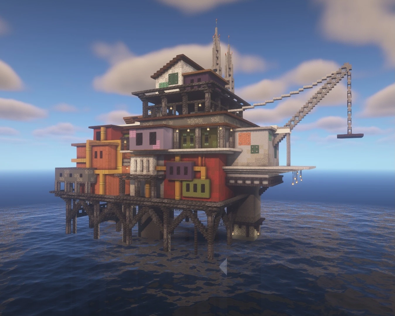 Oil rig, tier 2