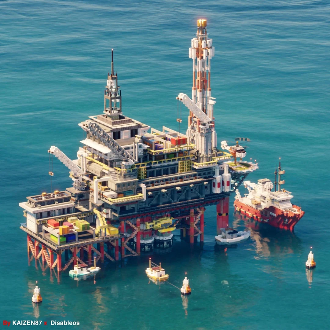 Oil rig, tier 3